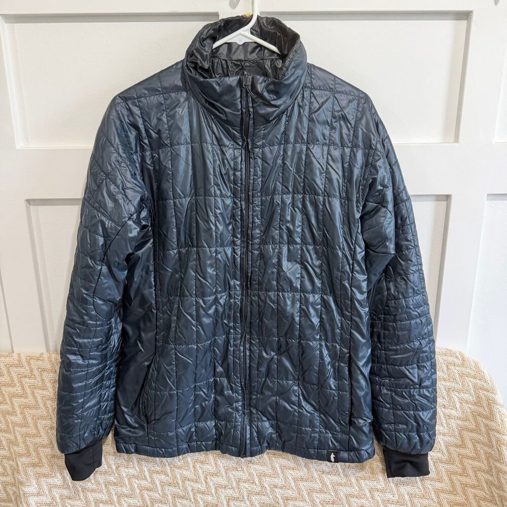 Cotopaxi Women’s Kusa Llama Insulated Quilted Puffer Jacket Blue Medium